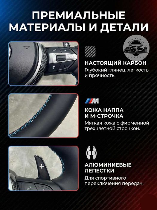 BMW Carbon M4 rul Anatomiya, sport dizayni