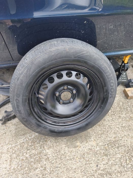 Roată de rezervă jantă tablă 195 65 R15 Opel Astra H Zafira B Vectra C Meriva A B