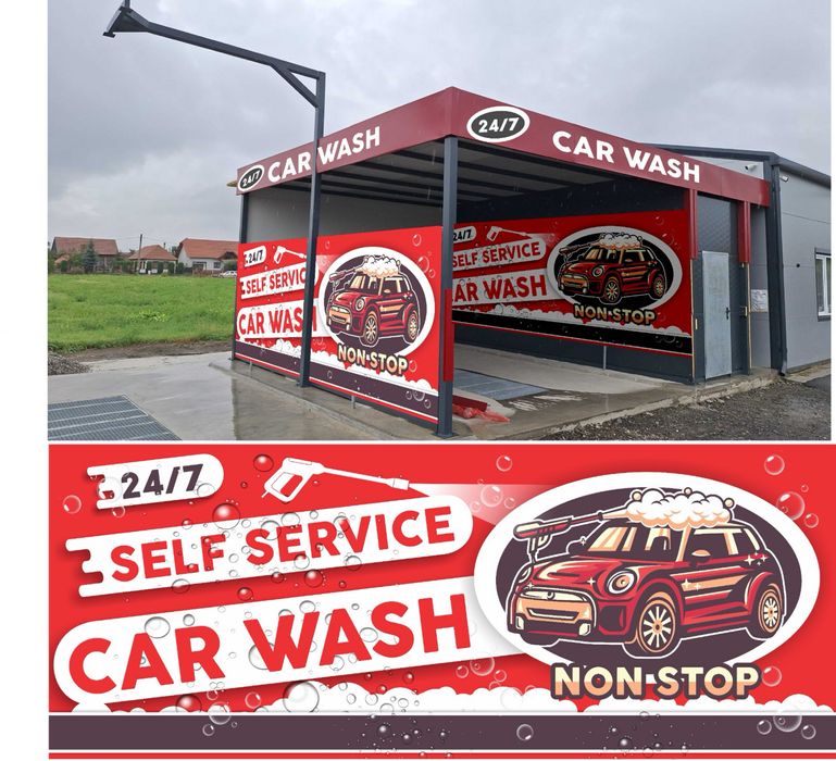 Spalatorie car wash self service aspirator