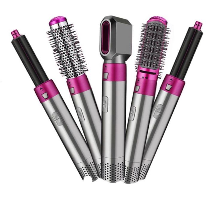 Set Coafat Parul Air Wrap Dryson 5 Accesorii 1000W Rezultate De Salon