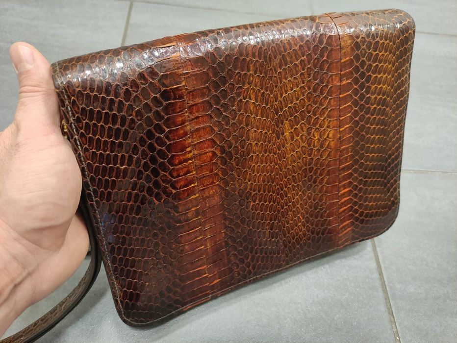 Питон / Кожена Чанта / Дамска Чанта