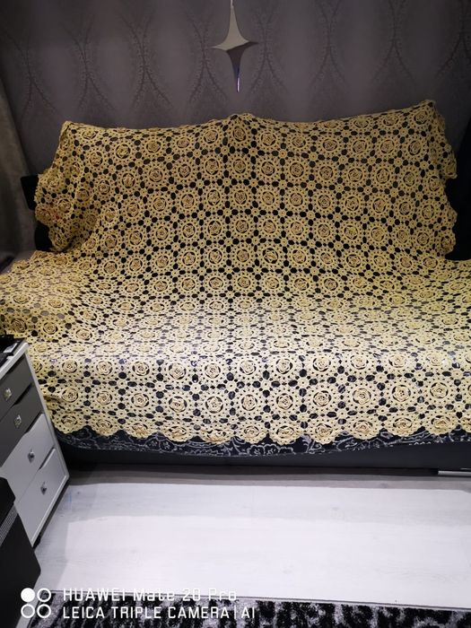 Fata de masă macrame , model 3d,210/180