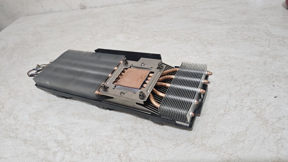 Радиатор охлаждение для видеокары