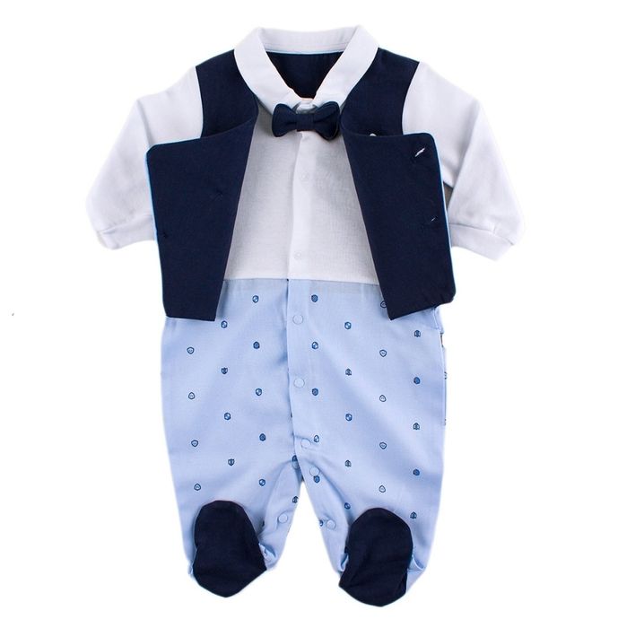 Официален костюм за бебе Ромпър за погача Гащеризон за Кръщене