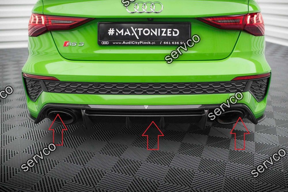 Pachet Set Body kit tuning Carbon Audi RS3 8Y Sedan 2020- MaxtonDesign