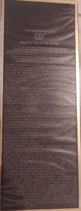 Туалетная вода Bad Boy 100 мл для мужчин от бренда CAROLINA HERRERA