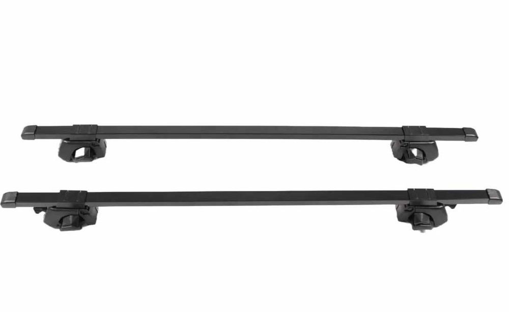 Напречни греди за багажник, 120cm с ключ - метални
