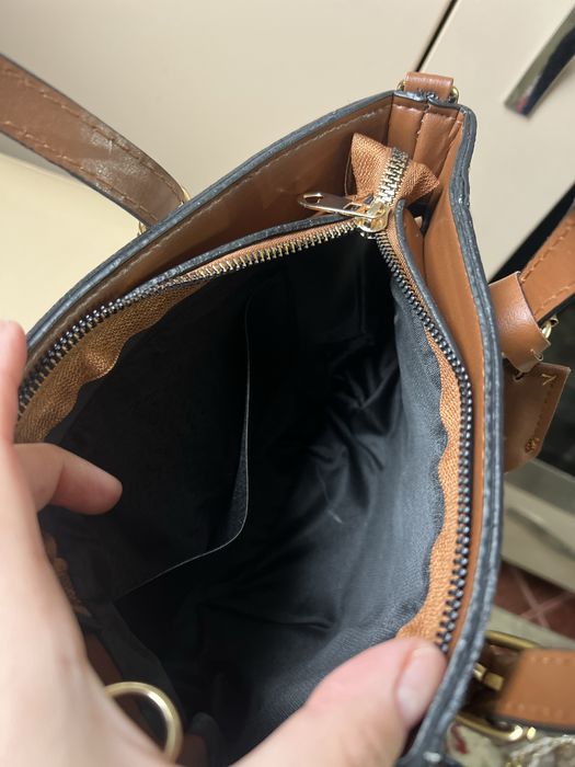 Geanta eleganta crem