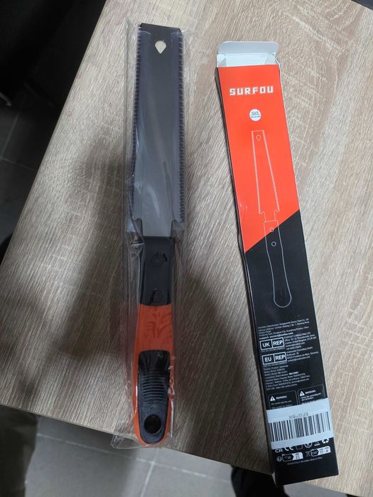 Fierăstrău japonez de tâmplar, mic, fin, cu muchie dublă