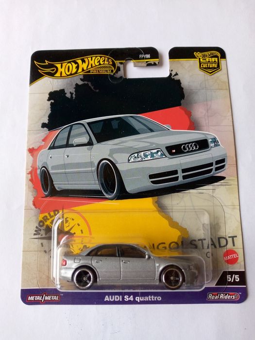 Модель Audi A4 S4 B5 Hot Wheels Premium