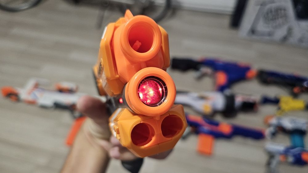 Pistol / Blaster Jucărie Nerf N-Strike Elite Firestrike (Portocaliu)