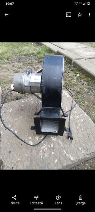 Ventilator, exhaustor, ventilator forja
