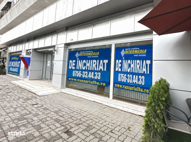 INCHIRIERE Spatiu comercial 173 mp. Vitrina Mare la Bulevard CETATE Al
