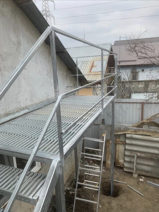 Super oferta Vând scări si trepte metalice galvanizate, ideale pentru
