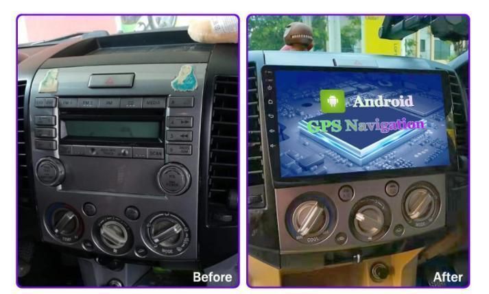 Ford Everest Ford Ranger Mazda BT-50 2006/2010 Андроид Навигация,9123