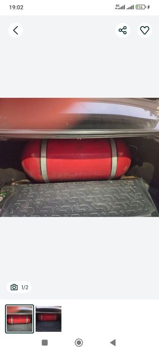 Темир метан газбалон.100 тали