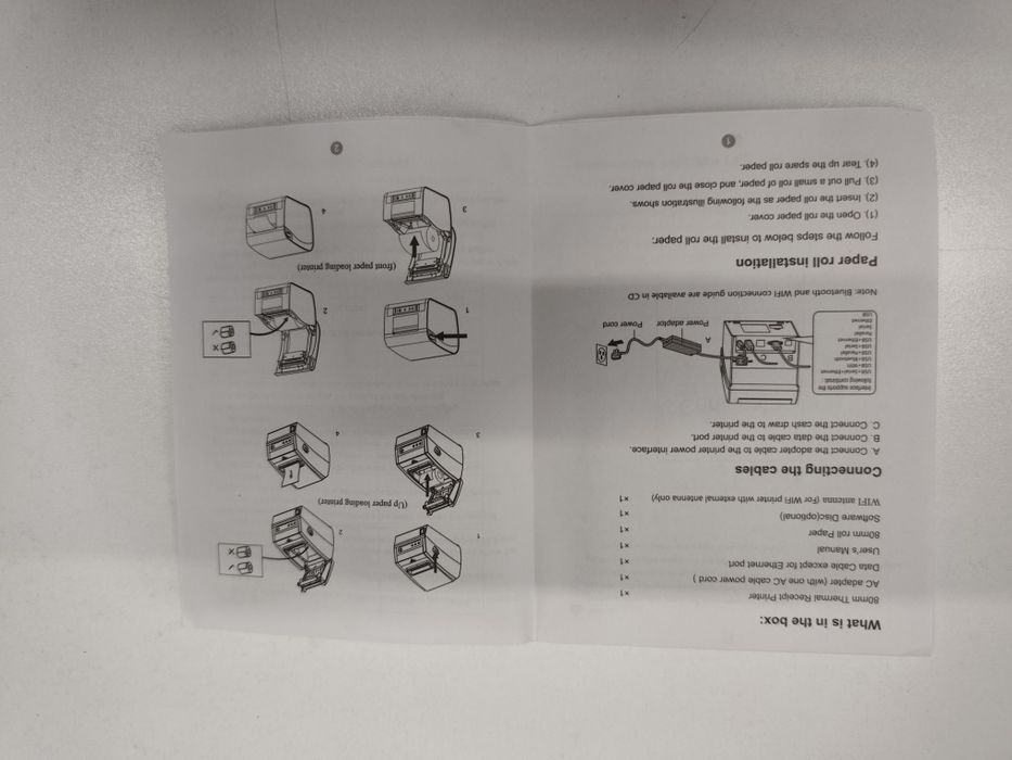 Продам чековый принтер Castom