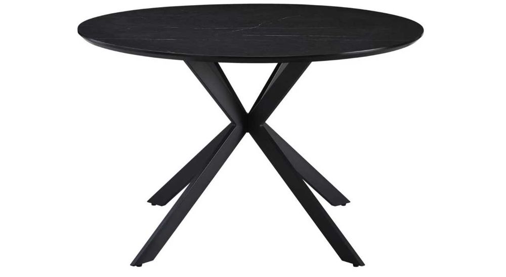 Masa Rotunda Neagra Noua - diametru 120 - Moemax