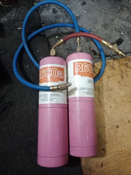 Два баллона и шланги