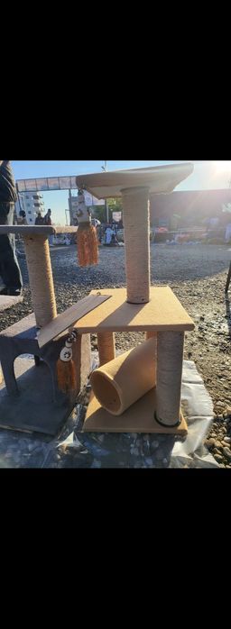 Casute si sisal pisici