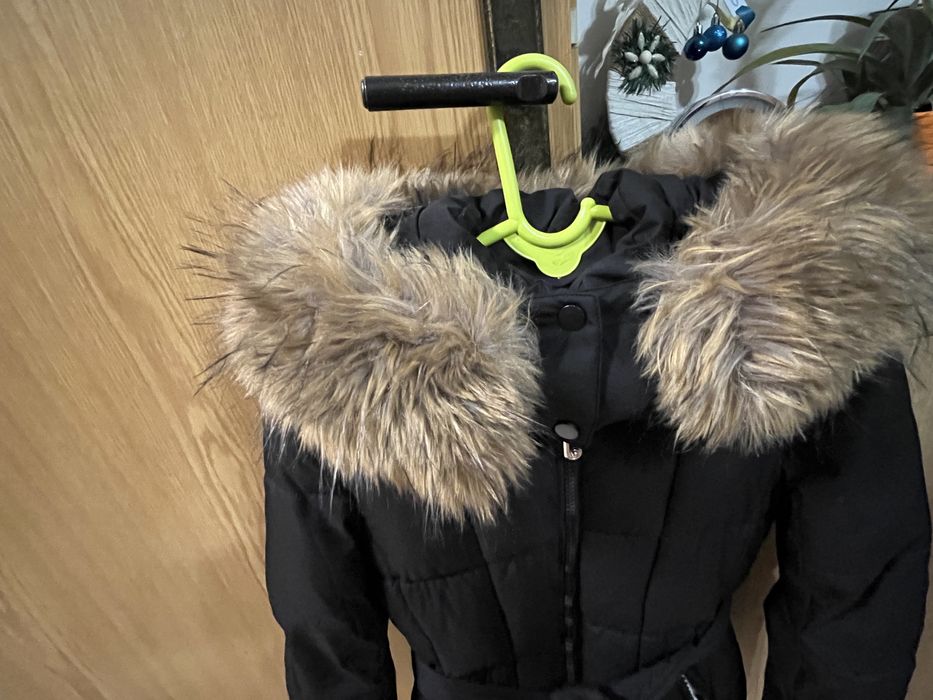 Зимно топло яке с качулка