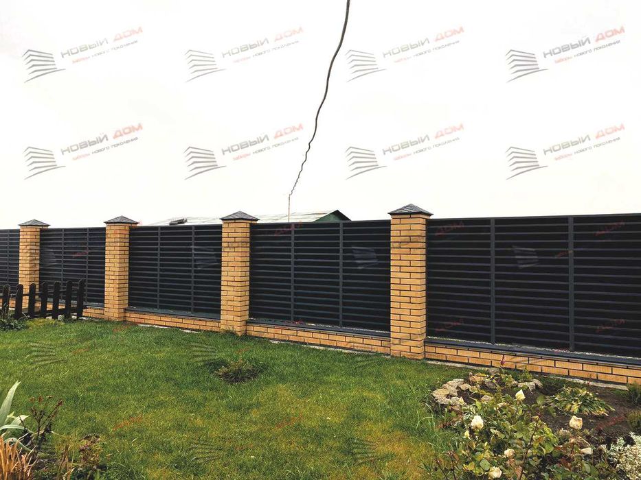 Забор жалюзи еврозабор