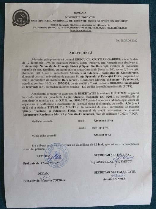 Kinetoterapie/ Recuperare la domiciliu