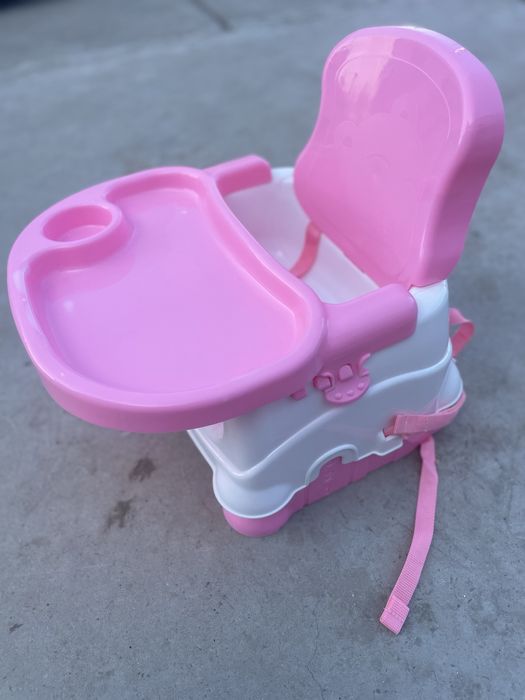 Scaun de masa Smart Baby Booster Pink