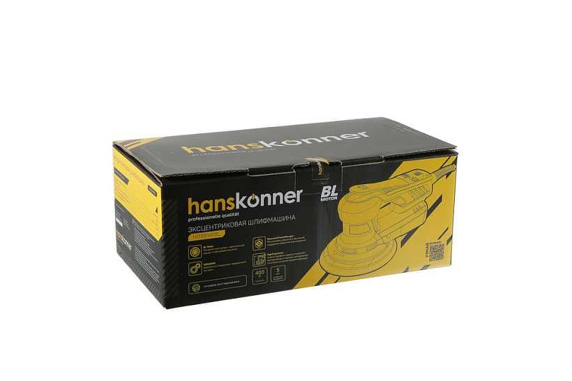 Эксцентриковая шлифовальная Hanskonner PLATINUM бесщёточная конст. эл.
