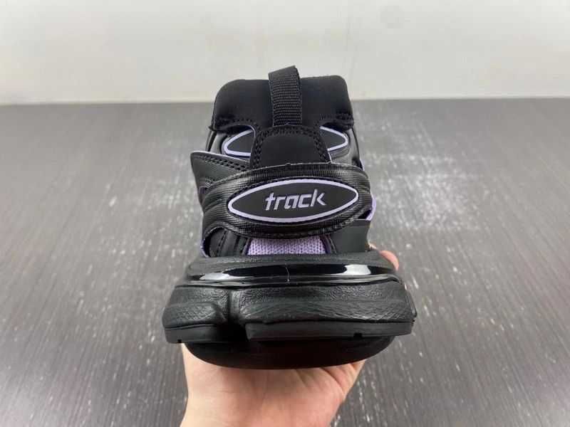 Balenciaga Track Sneaker "Black/Purple"