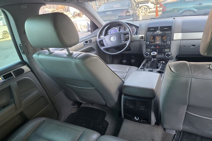 Motoras macara geam fata stanga GJ6E 43 7Y1 Volkswagen VW Touareg gen