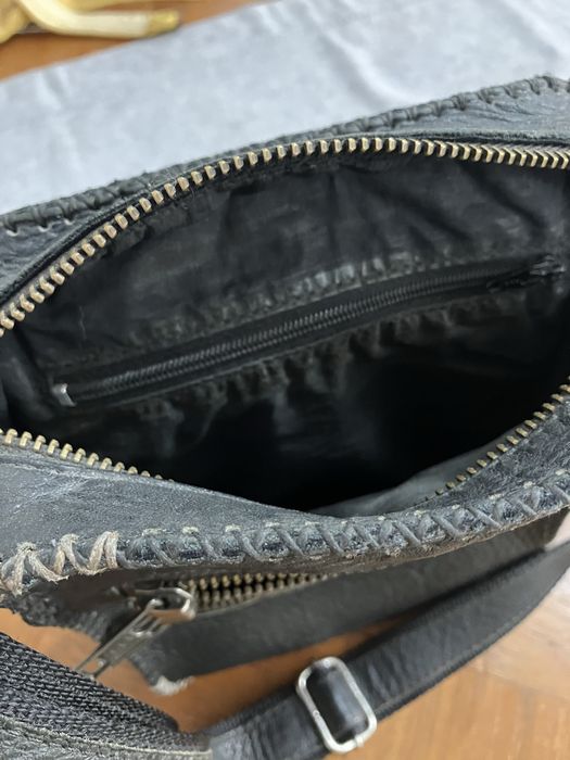 Мъжка чанта естествена кожа