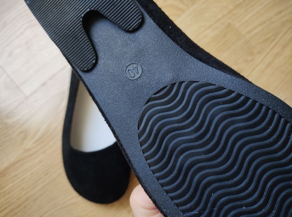 Balerini negri masura 40 cu varf rotund NOI