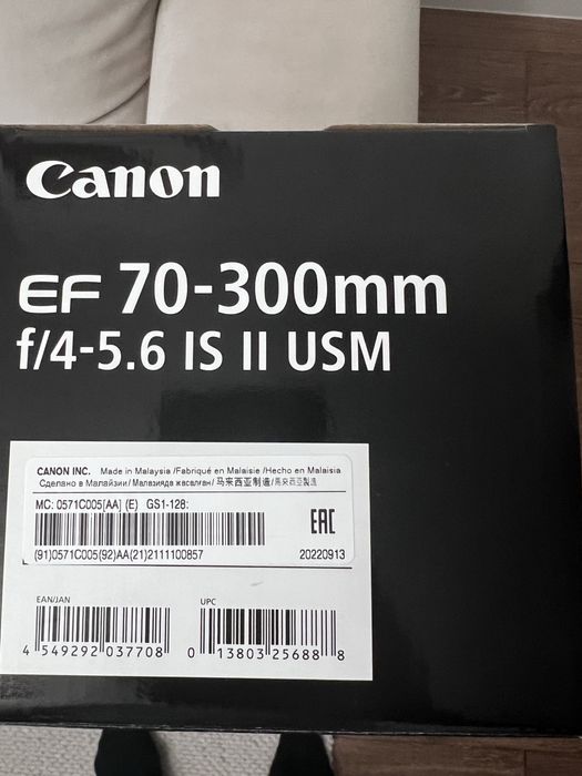 Обьектив Canon ef 70-300