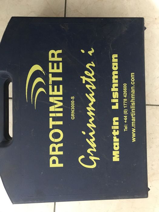 Masurat umiditate cerealelor (probă la sol)