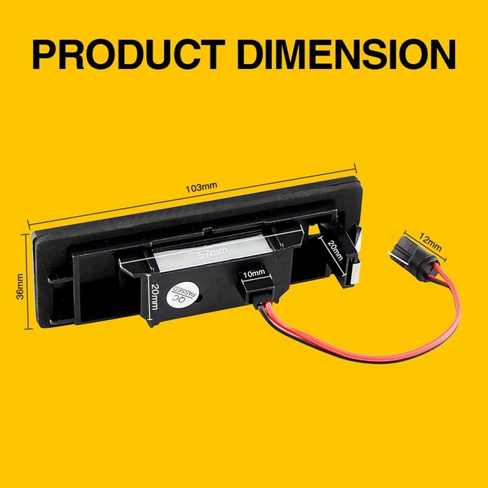 LED Плафони за Заден Номер за BMW E87 F20 G02, MINI R55 R60, Fiat Mult