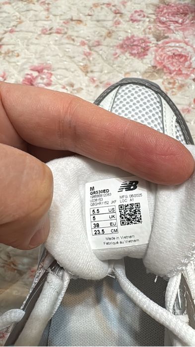 Кроссовки New balance оригинал размер 37,5-38