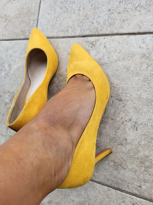 Vand pantofi hm piele ecologica