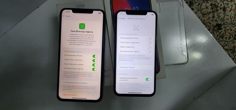 Iphone Xs Max LL/A 64GB Face ishlidi Ideal Holati
