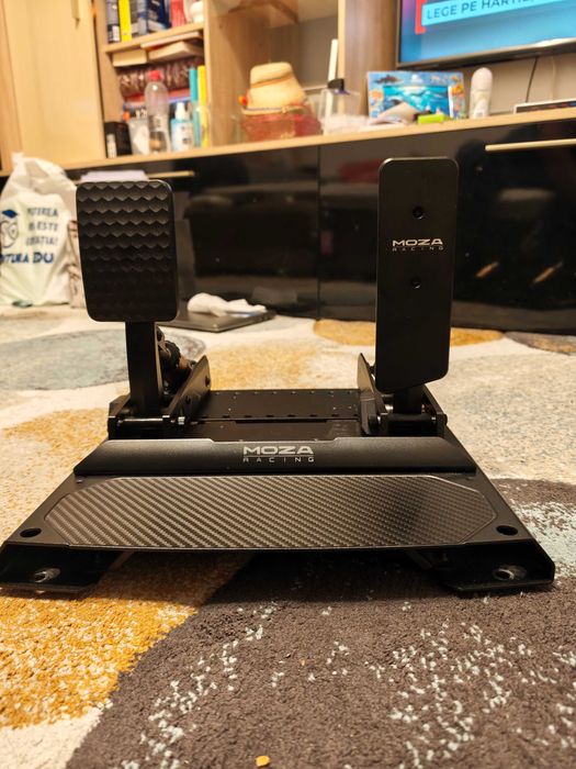 Pedale MOZA CRP2 + Inversion Kit + Pedala Lunga