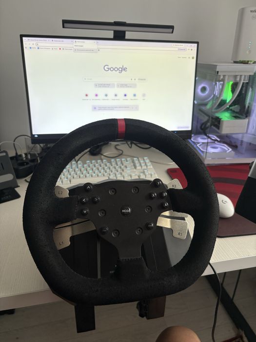 Artplays V-1200 Pro Игровой руль с 2 педалями
