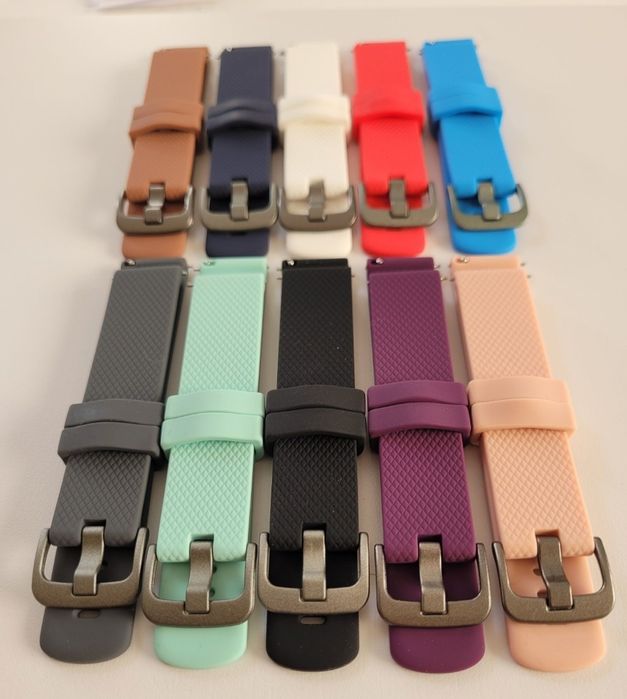 Curea silicon pt ceas garmin vivoactive 4s, fossil q venture (18mm)