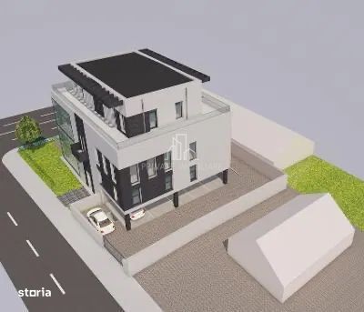 Teren 720 Mp De Vanzare Cu Proiect Autorizat Spatiu Com,,Str Gh. Doja