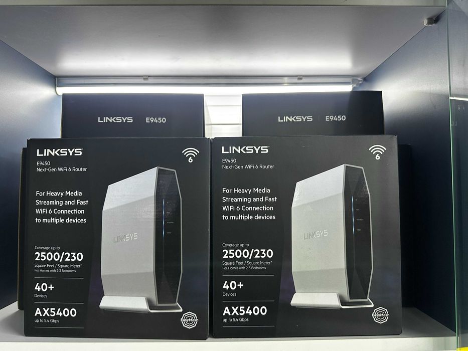 Wi-Fi 6 роутер Linksys E9450 Dual-Band EasyMesh