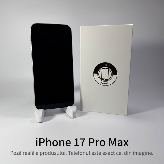 ispotmobile.ro  iPhone 17 Pro Max 256GB Garanție 2 ani