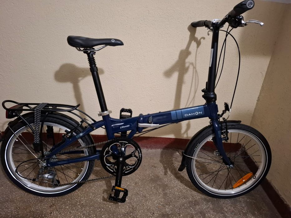Bicicleta pliabila Dahon Vitesse albastra