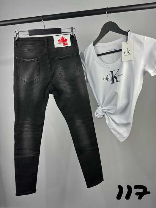 Dsquared дамски черни дънки