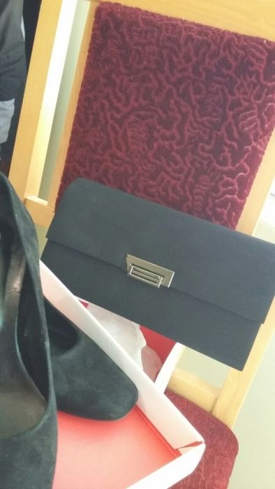 Обувки  естествен велур официани