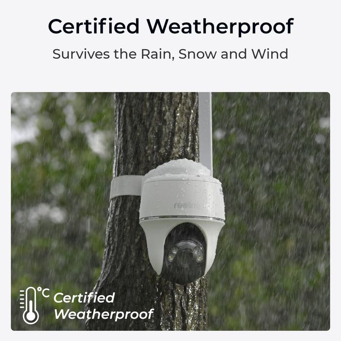 Camera de supraveghere Reolink Go PT G440 cu Panou Solar, 4G - LTE