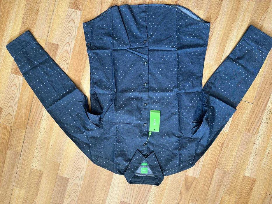 Мужская рубашка HUGO BOSS! Новая с бирками! Оригинал HUGO BOSS!